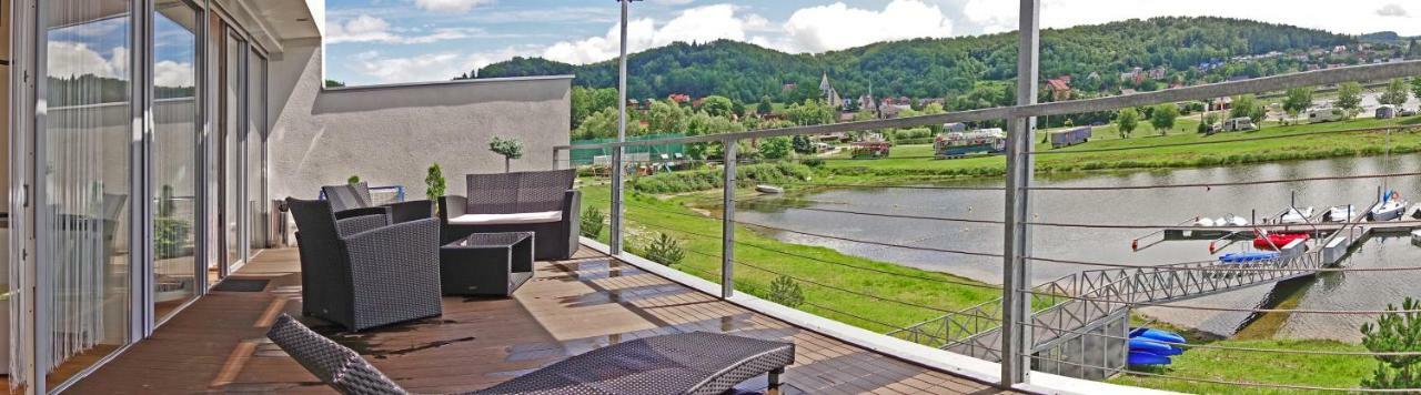 Apartment Sloneczny Grodek 19 Spa & Wellness Gródek Nad Dunajcem Dış mekan fotoğraf